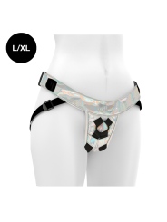 Mythology - Pettorina Fantasy - Pettorina Iridescente L/Xl - MYTHOLOGY FANTASY HARNESS - Strap-on e Imbracature | erosidea.com