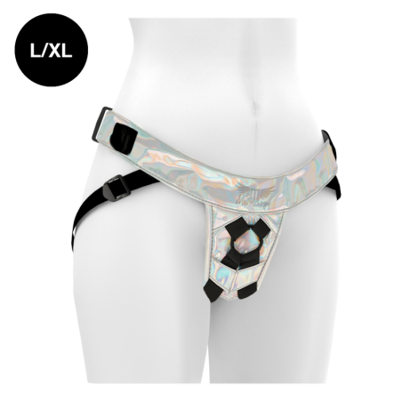 Mythology - Pettorina Fantasy - Pettorina Iridescente L/Xl - MYTHOLOGY FANTASY HARNESS - Strap-on e Imbracature | erosidea.com