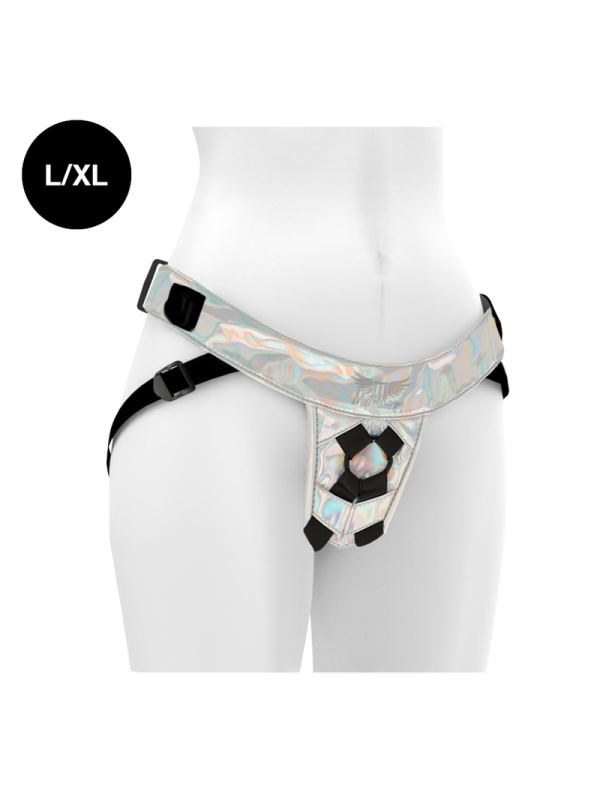 Mythology - Pettorina Fantasy - Pettorina Iridescente L/Xl - MYTHOLOGY FANTASY HARNESS - Strap-on e Imbracature | erosidea.com