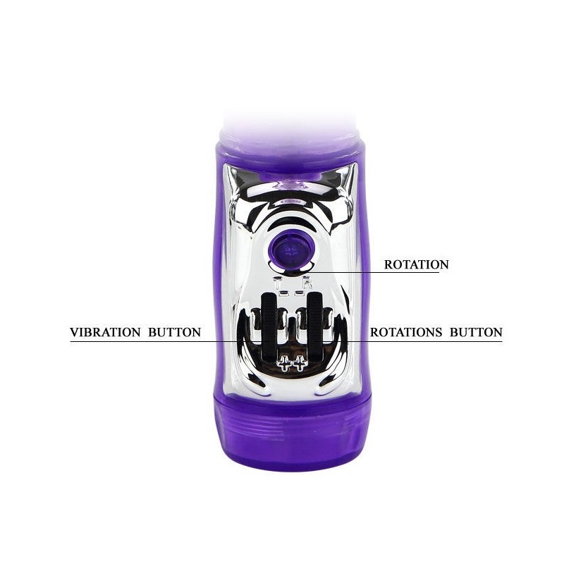 Vibratore Rabbit Super Sex - BAILE ROTATIONS - Vibratori Rabbit | erosidea.com