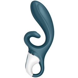 VIBRATORE APP HUG ME RABBIT BLU - SATISFYER CONNECT - Vibratori | erosidea.com
