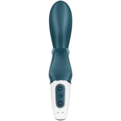 VIBRATORE APP HUG ME RABBIT BLU - SATISFYER CONNECT - Vibratori | erosidea.com