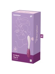 Multi Vibratore G-Spot Flex 3 Rosso - SATISFYER VIBRATOR - Vibratori punto G | erosidea.com