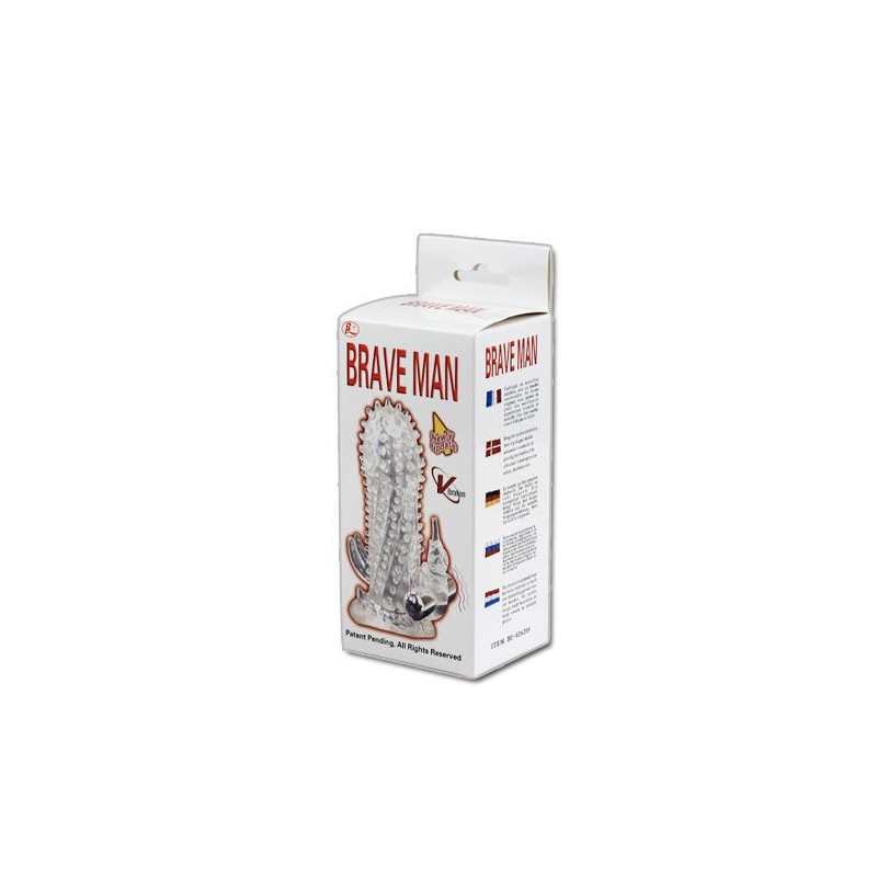 Vibratore Estensione Del Pene Brave Man Rabbit - BAILE FOR HIM - Guaine e Prolunghe | erosidea.com
