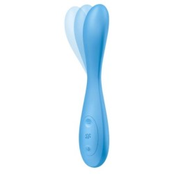 VIBRATORE APP MULTI G-SPOT FLEX 4+ BLU - SATISFYER CONNECT - Vibratori punto G | erosidea.com