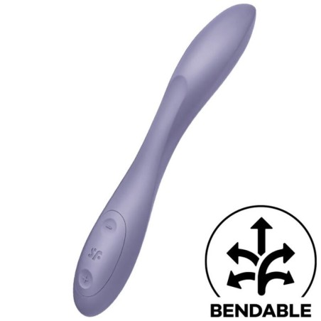 Multi Vibratore G-Spot Flex 2 Viola - SATISFYER VIBRATOR - Vibratori punto G | erosidea.com