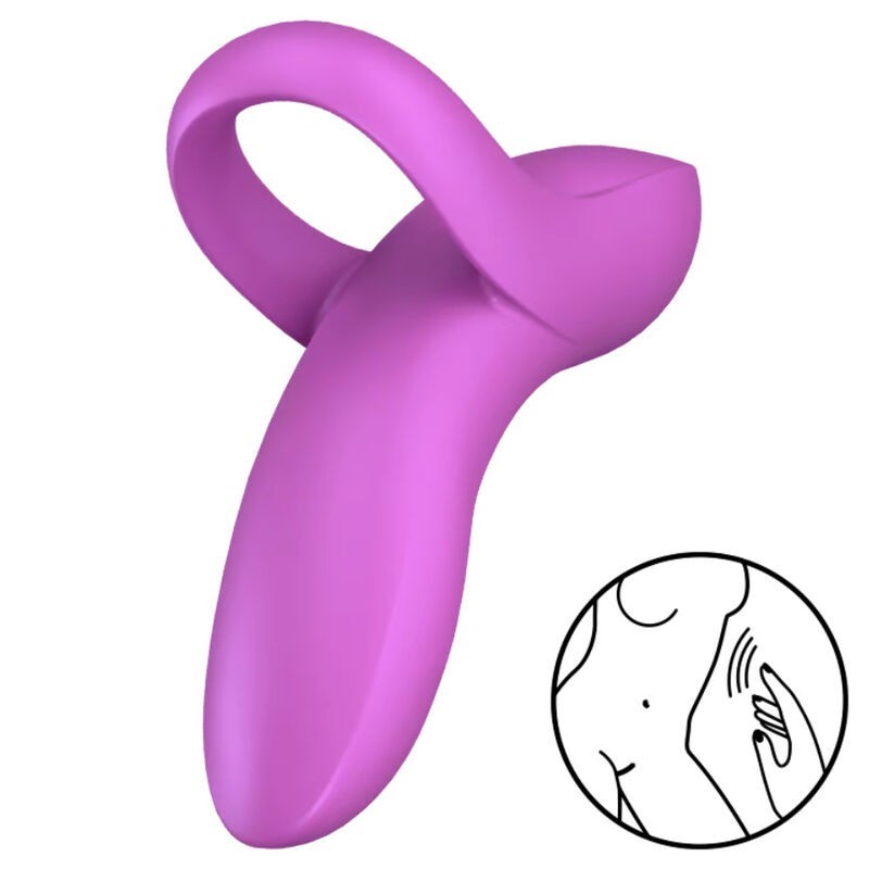 Satisfyer - Vibratore Da Dito Bold Lover Rosa - SATISFYER VIBRATOR - Vibratori | erosidea.com