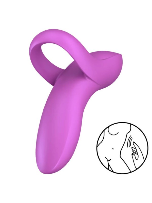 Satisfyer - Vibratore Da Dito Bold Lover Rosa - SATISFYER VIBRATOR - Vibratori | erosidea.com