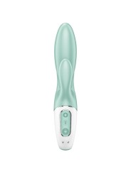 Vibratore App Gonfiabile Rabbit Air Pump Bunny 5+ Verde - SATISFYER CONNECT - Vibratori Rabbit | erosidea.com