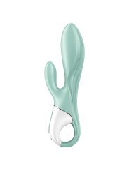 Vibratore App Gonfiabile Rabbit Air Pump Bunny 5+ Verde - SATISFYER CONNECT - Vibratori Rabbit | erosidea.com