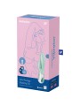 Vibratore App Gonfiabile Rabbit Air Pump Bunny 5+ Verde - SATISFYER CONNECT - Vibratori Rabbit | erosidea.com
