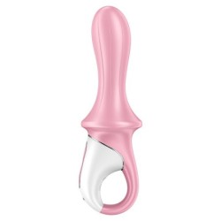VIBRATORE ANALE GONFIABILE AIR PUMP BOOTY 5+ ROSA - SATISFYER CONNECT - Vibratori Doppia Stimolazione | erosidea.com