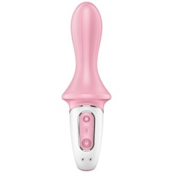 VIBRATORE ANALE GONFIABILE AIR PUMP BOOTY 5+ ROSA - SATISFYER CONNECT - Vibratori Doppia Stimolazione | erosidea.com