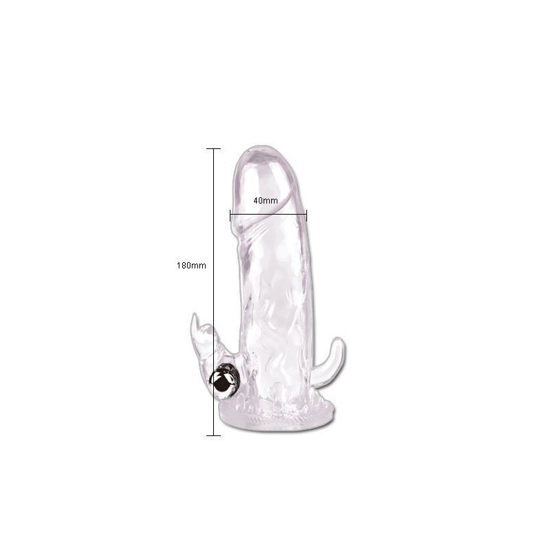 Baile Estensione Del Pene Brave Man Rabbit I - BAILE FOR HIM - Guaine e Prolunghe | erosidea.com