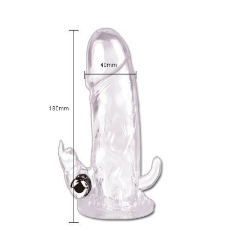 Baile Estensione Del Pene Brave Man Rabbit I - BAILE FOR HIM - Guaine e Prolunghe | erosidea.com
