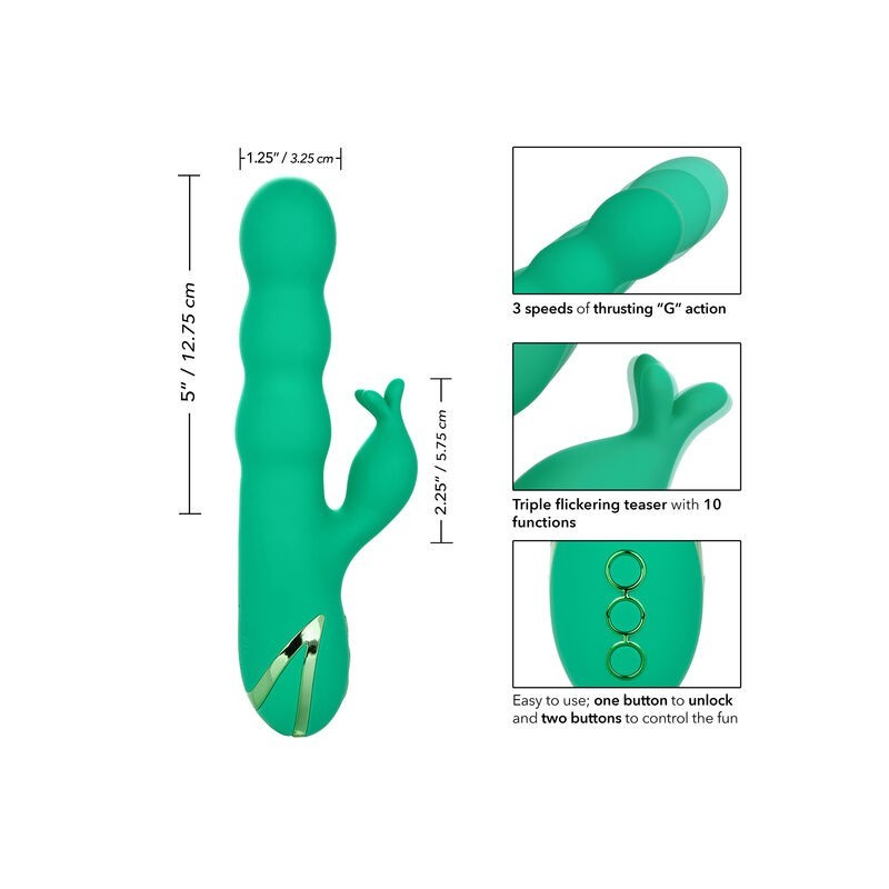 California Exotics - Sonoma Soddisfatto Verde - CALIFORNIA EXOTICS - Vibratori Classici | erosidea.com