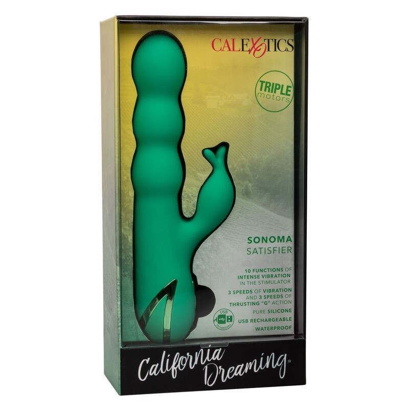 California Exotics - Sonoma Soddisfatto Verde - CALIFORNIA EXOTICS - Vibratori Classici | erosidea.com