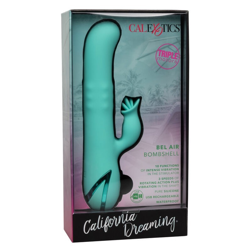 California Exotics - Bel Air Bombshell Verde Chiaro - CALIFORNIA EXOTICS - Vibratori Classici | erosidea.com
