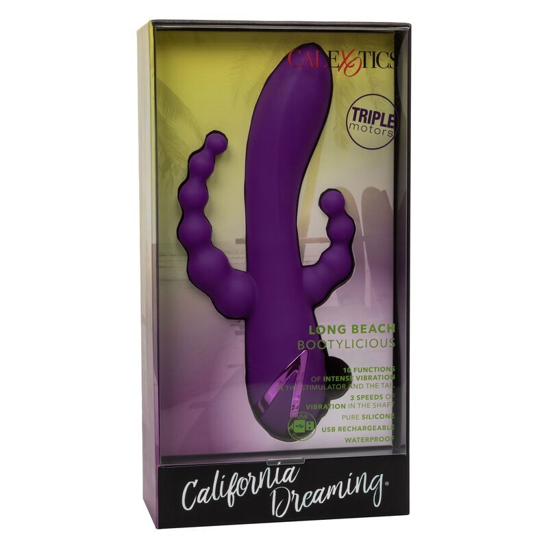 Calexotics - Long Beach Bootylicious Viola - CALIFORNIA EXOTICS - Vibratori Classici | erosidea.com