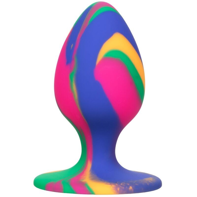 California Exotics - Cheeky Medio Tie-Dye Plug Anale - CALIFORNIA EXOTICS - Plug e Catene Anali | erosidea.com