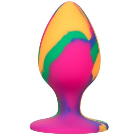 California Exotics - Cheeky Grande Plug Tie-Dye Anale - CALIFORNIA EXOTICS - Plug e Catene Anali | erosidea.com