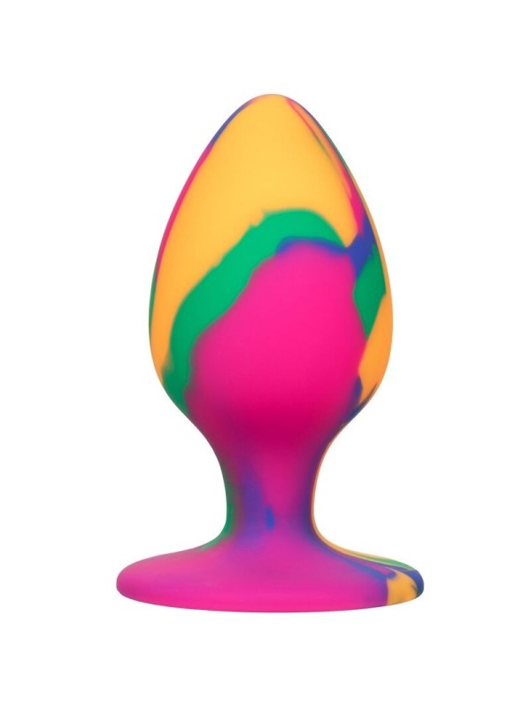 California Exotics - Cheeky Grande Plug Tie-Dye Anale - CALIFORNIA EXOTICS - Plug e Catene Anali | erosidea.com