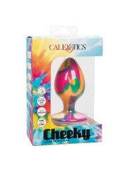 California Exotics - Cheeky Grande Plug Tie-Dye Anale - CALIFORNIA EXOTICS - Plug e Catene Anali | erosidea.com