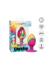 California Exotics - Cheeky Grande Plug Tie-Dye Anale - CALIFORNIA EXOTICS - Plug e Catene Anali | erosidea.com