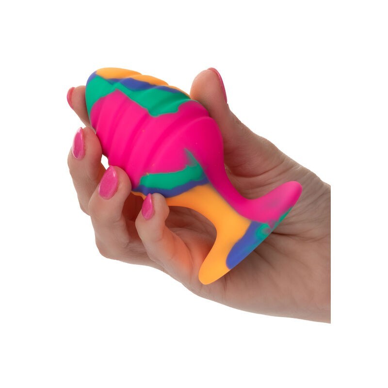 California Exotics - Cheeky Grande Plug Swirl Anale - CALIFORNIA EXOTICS - Plug e Catene Anali | erosidea.com