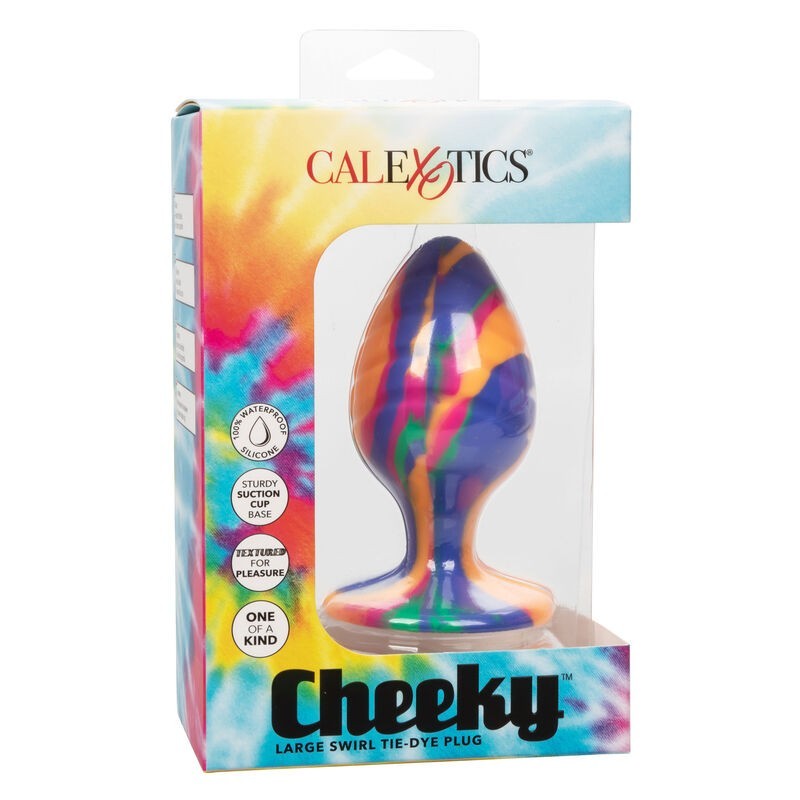 California Exotics - Cheeky Grande Plug Swirl Anale - CALIFORNIA EXOTICS - Plug e Catene Anali | erosidea.com