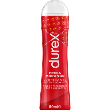 Play Fragola 50 Ml - DUREX LUBES - Aromatizzati e Commestibili | erosidea.com