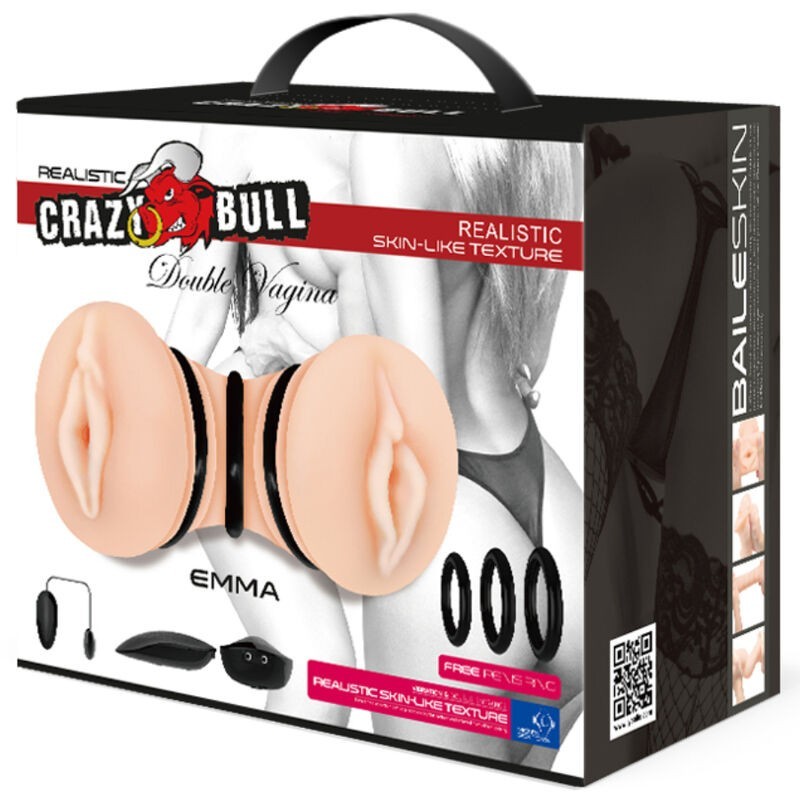 Crazy Bull - Masturbatore Vagina Doppio Realistico Emma - CRAZY BULL - Masturbatori Vagina | erosidea.com