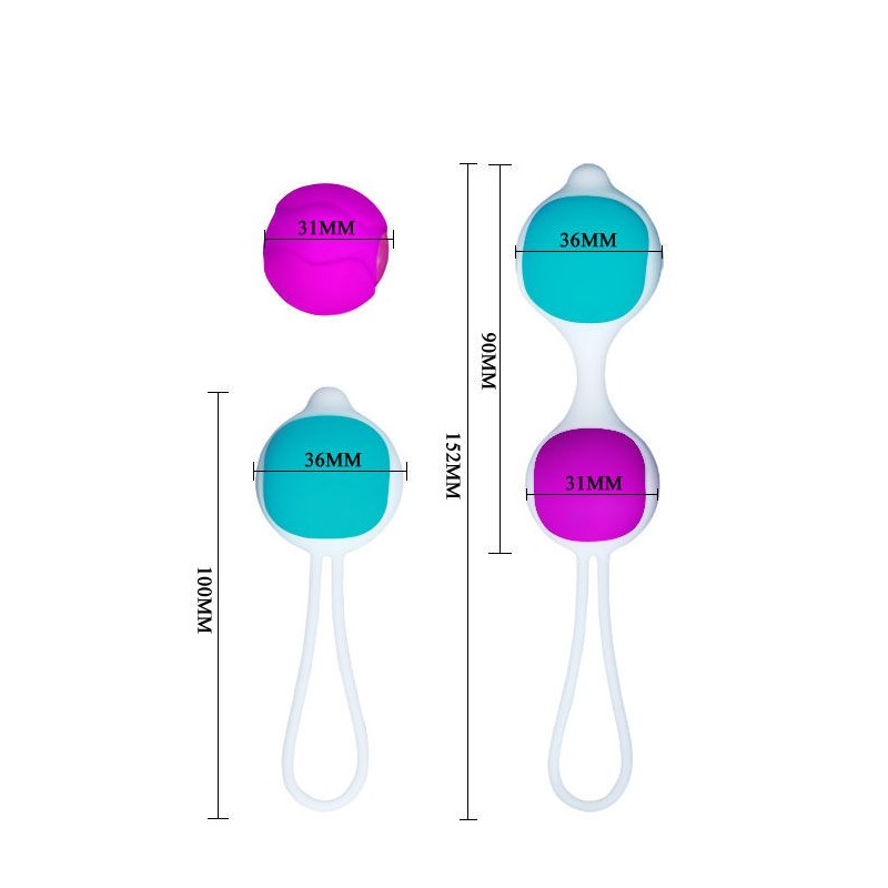Flirtazione Sfera Orgasmica Deluxe - PRETTY LOVE FLIRTATION - Ovetti Palline Sfere | erosidea.com