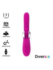 Vibratore Rabbit Diversia Con Rotazione 24 Cm - DIVERSIA - Vibratori Rabbit | erosidea.com