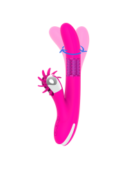 Vibratore Rabbit Diversia Con Rotazione 24 Cm - DIVERSIA - Vibratori Rabbit | erosidea.com