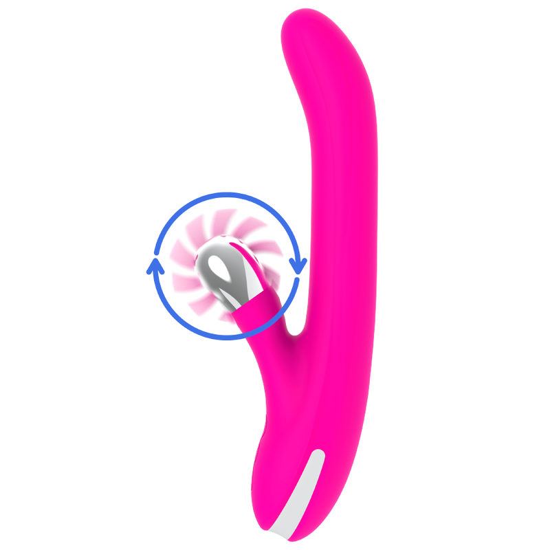 Vibratore Rabbit Diversia Con Rotazione 24 Cm - DIVERSIA - Vibratori Rabbit | erosidea.com