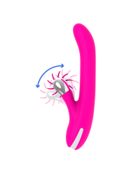 Vibratore Rabbit Diversia Con Rotazione 24 Cm - DIVERSIA - Vibratori Rabbit | erosidea.com