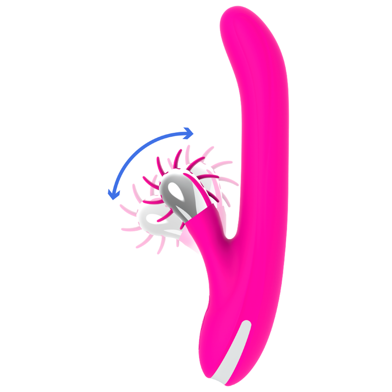 Vibratore Rabbit Diversia Con Rotazione 24 Cm - DIVERSIA - Vibratori Rabbit | erosidea.com