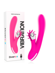 Diversia - Rabbit Vibrante 24 Cm - DIVERSIA - Vibratori Rabbit | erosidea.com