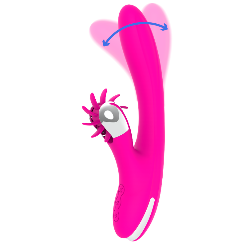 Vibratore Diversia Rabbit Onde 24 Cm - DIVERSIA - Vibratori Rabbit | erosidea.com