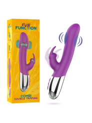Vibratore Fun Function Rabbit Double Tapping Combi - FUN FUNCTION - Vibratori Rabbit | erosidea.com