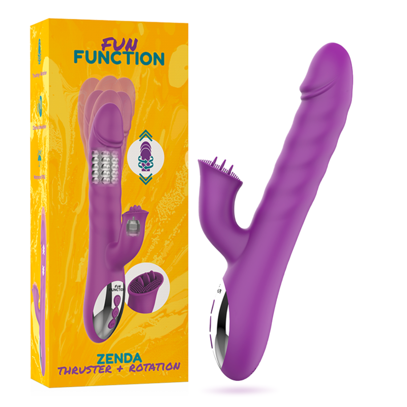 Fun Function - Zenda Thruster E Rotazione - FUN FUNCTION - Succhia Clitoride | erosidea.com