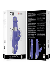 Vibratore Mr Boss E Rotore Mr Boss Arturo Compatibile Con La Tecnologia Wireless Watchme - MR. BOSS - Vibratori | erosidea.com