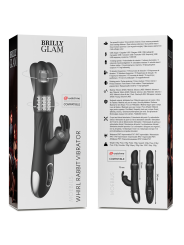 Vibratore Brilly Glam- E Rotator Rabbit Moebius Compatibile Con La Tecnologia Wireless Watchme - BRILLY GLAM - Vibratori Rabbit | erosidea.com