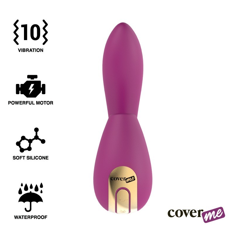 Vibratore Coverme Aspirazione Clitoride E Potente G-Spot Rush - COVERME - Vibratori punto G | erosidea.com