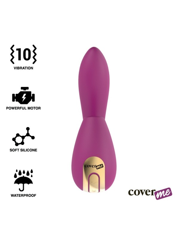 Vibratore Coverme Aspirazione Clitoride E Potente G-Spot Rush - COVERME - Vibratori punto G | erosidea.com