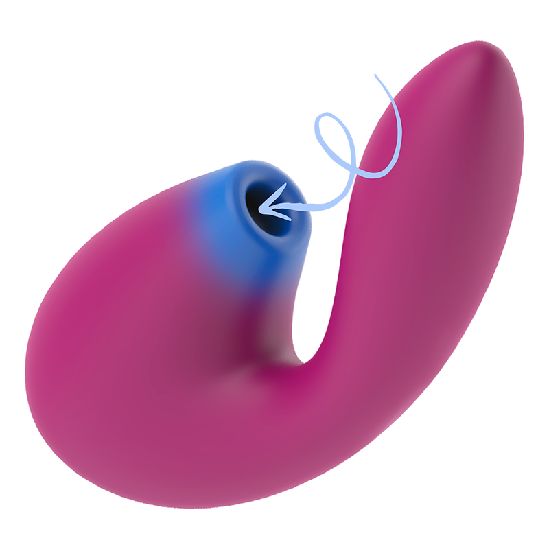 Vibratore Coverme Aspirazione Clitoride E Potente G-Spot Rush - COVERME - Vibratori punto G | erosidea.com