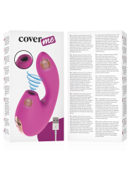 Vibratore Coverme Aspirazione Clitoride E Potente G-Spot Rush - COVERME - Vibratori punto G | erosidea.com