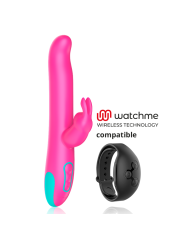 Vibratore Happy Loky Pluto Rabbit E Rotator Watchme Compatibile Con La Tecnologia Wireless - HAPPY LOKY - Vibratori Rabbit | erosidea.com