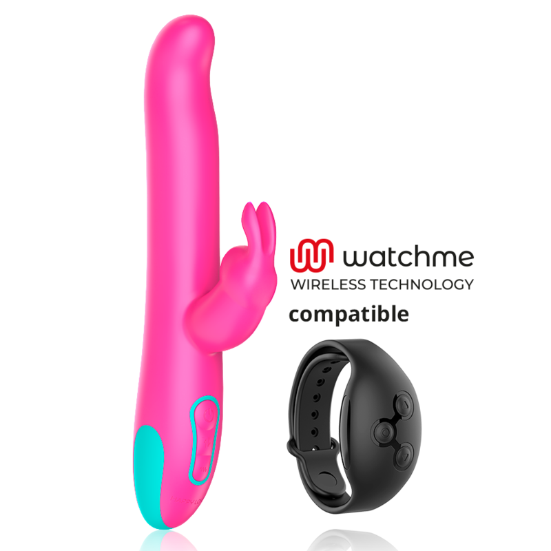 Vibratore Happy Loky Pluto Rabbit E Rotator Watchme Compatibile Con La Tecnologia Wireless - HAPPY LOKY - Vibratori Rabbit | erosidea.com
